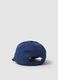 Blue pure cotton kid's regular fit hat_1