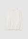 Cotton high-neck pullover_1