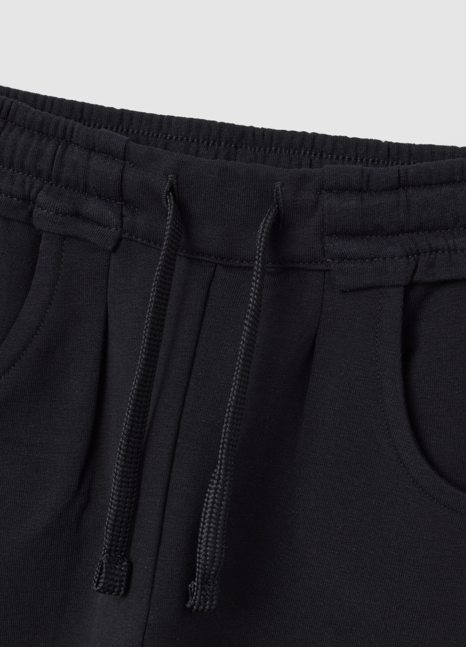 Stretch Black Trousers