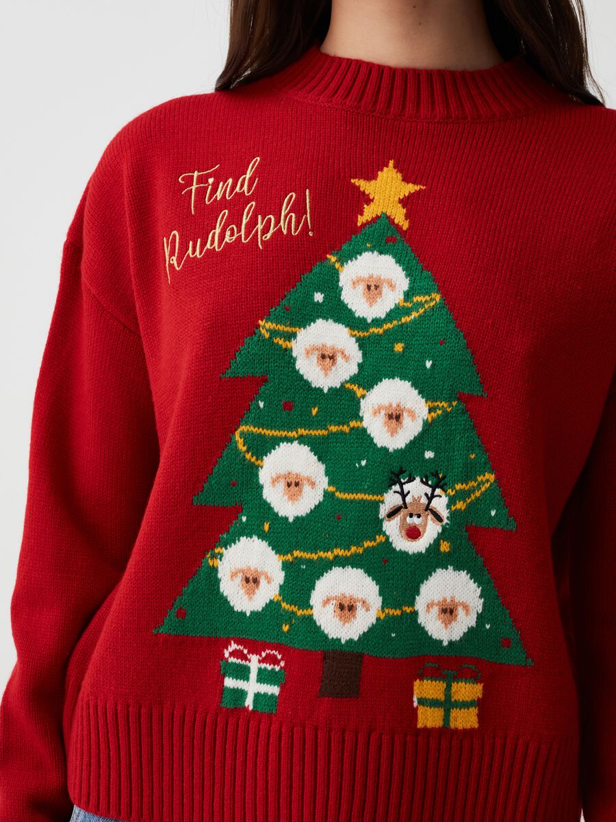 Christmas Jumper con Albero di Natale_3