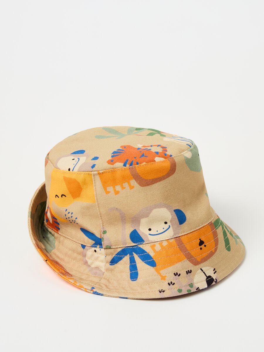 Fishing hat with print_0