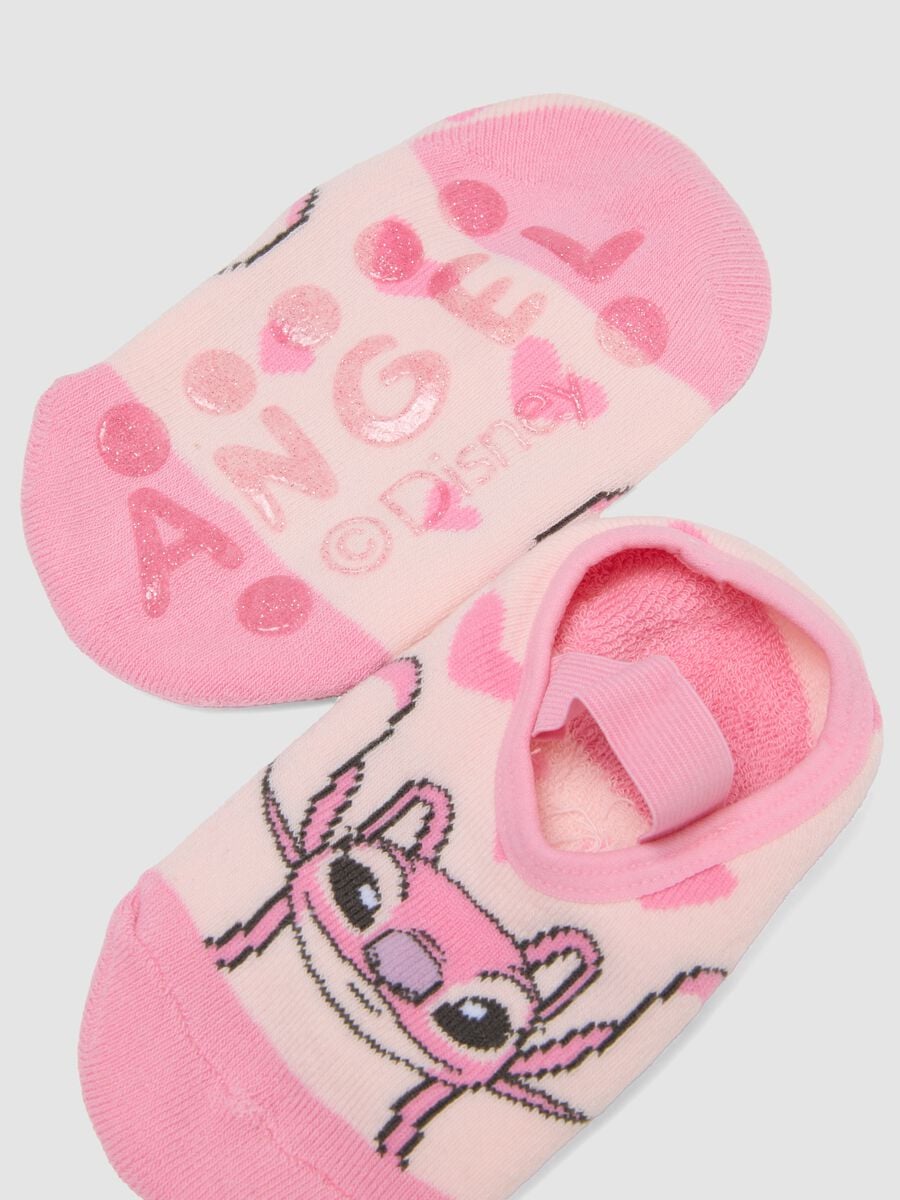 Bipack calze multicolor con stampa Lilo & Stitch in cotone organico elasticizzato_1