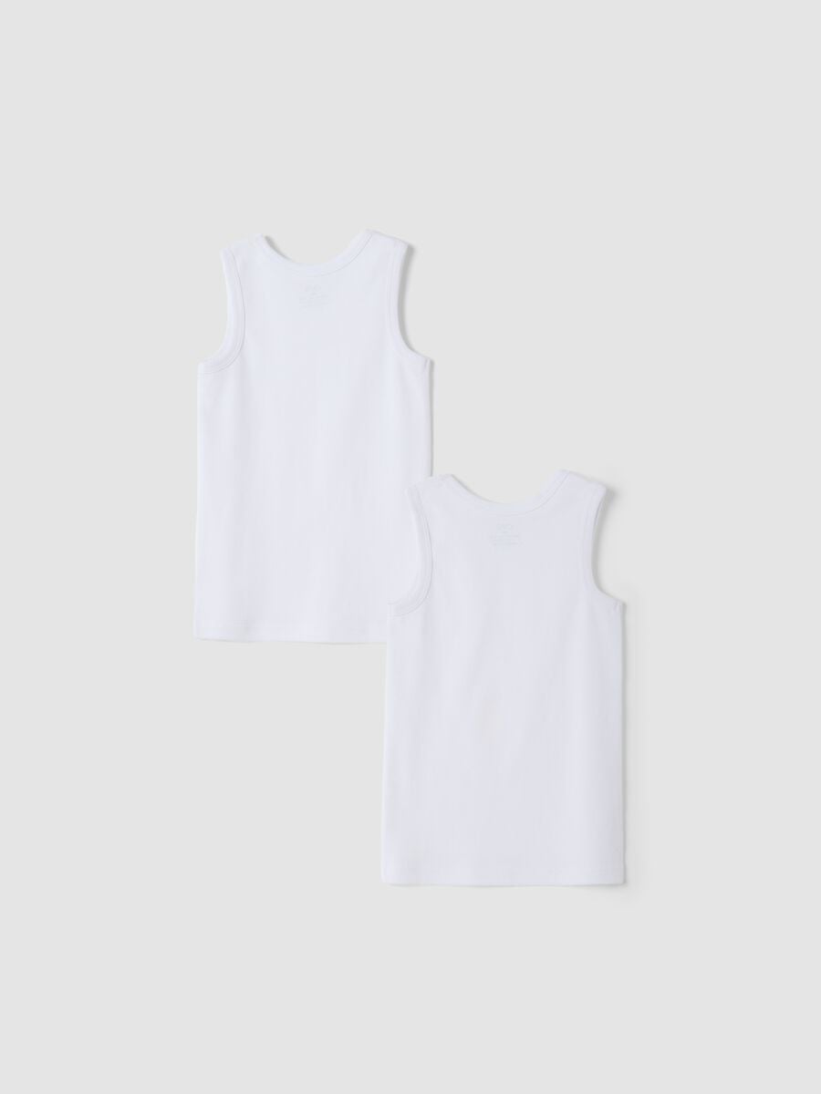 2-pack of white organic cotton crew-neck vests_1