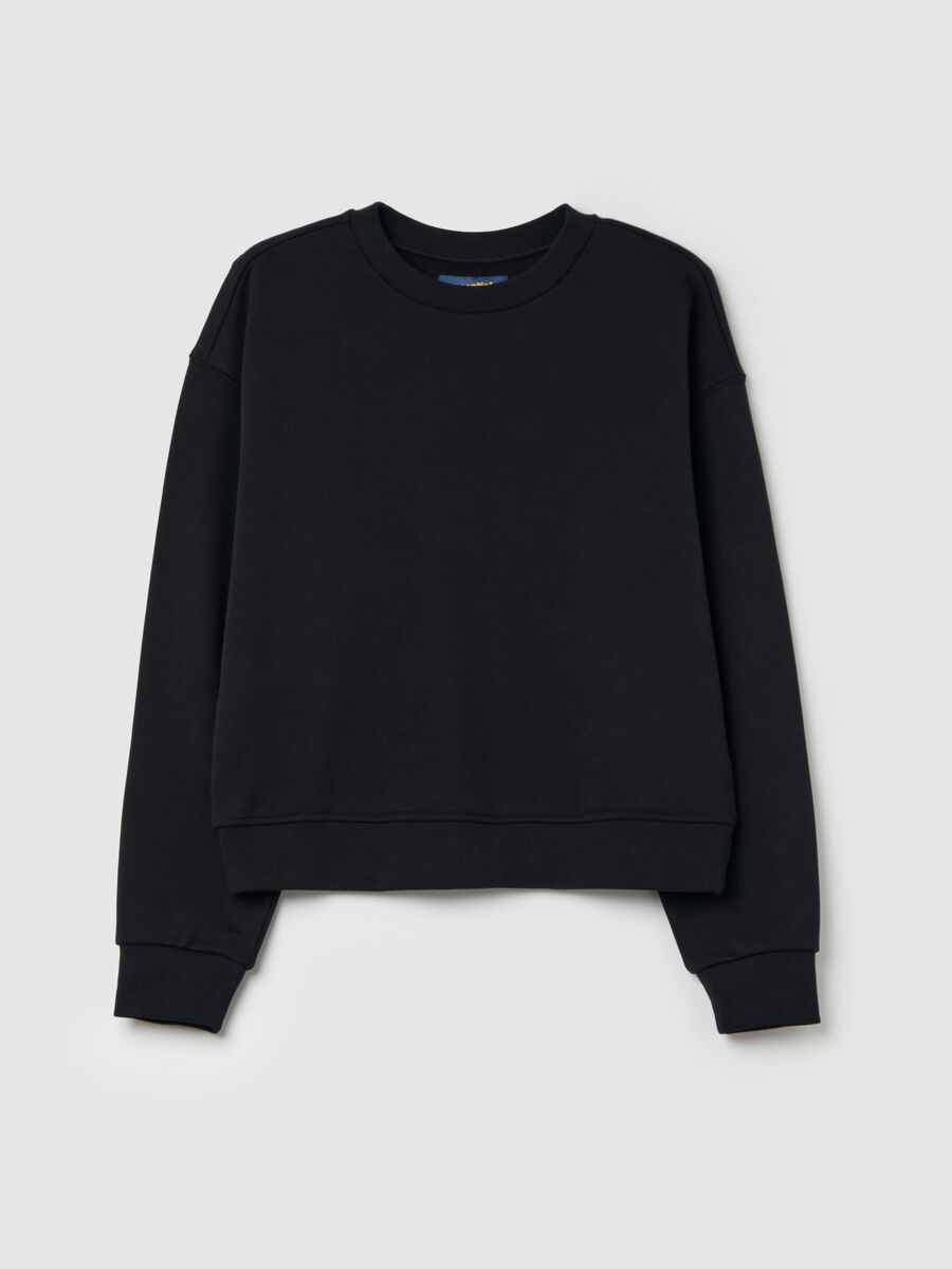 Essential sweatshirt with round neck_4