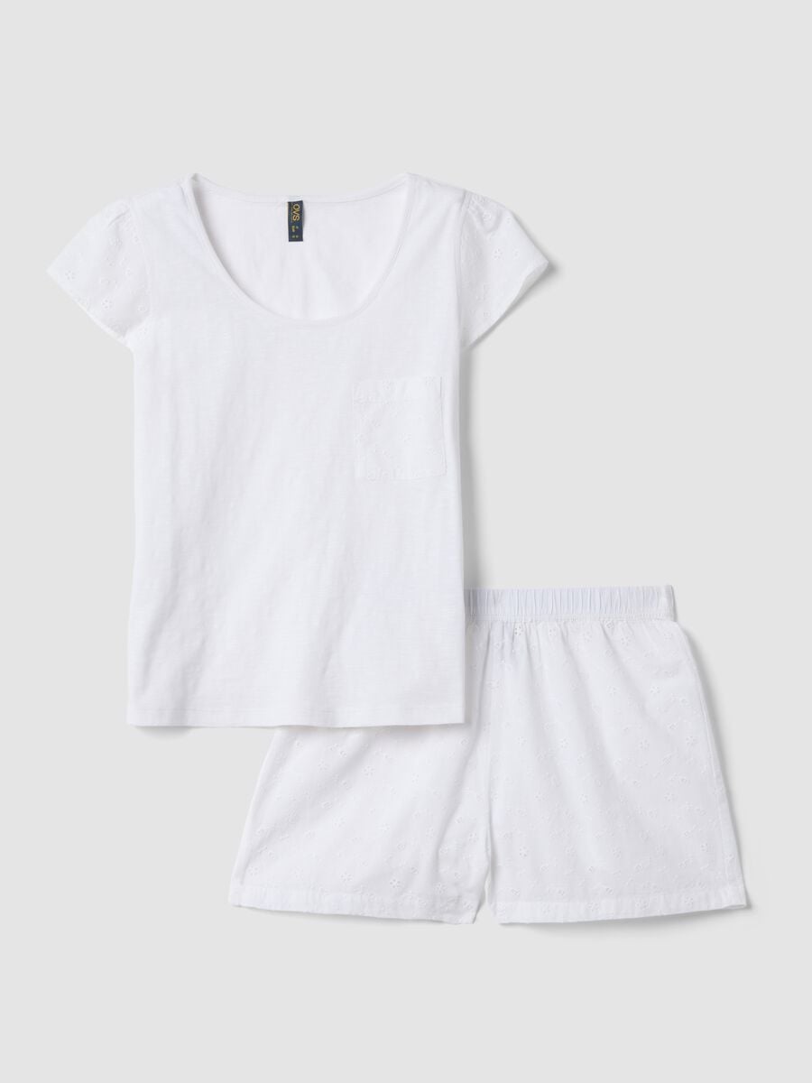 White organic cotton pyjama set_4