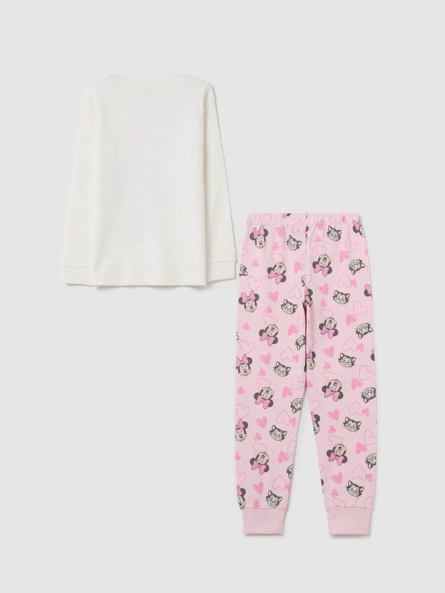 Cotton pyjamas with Minnie Mouse and Figaro print_1
