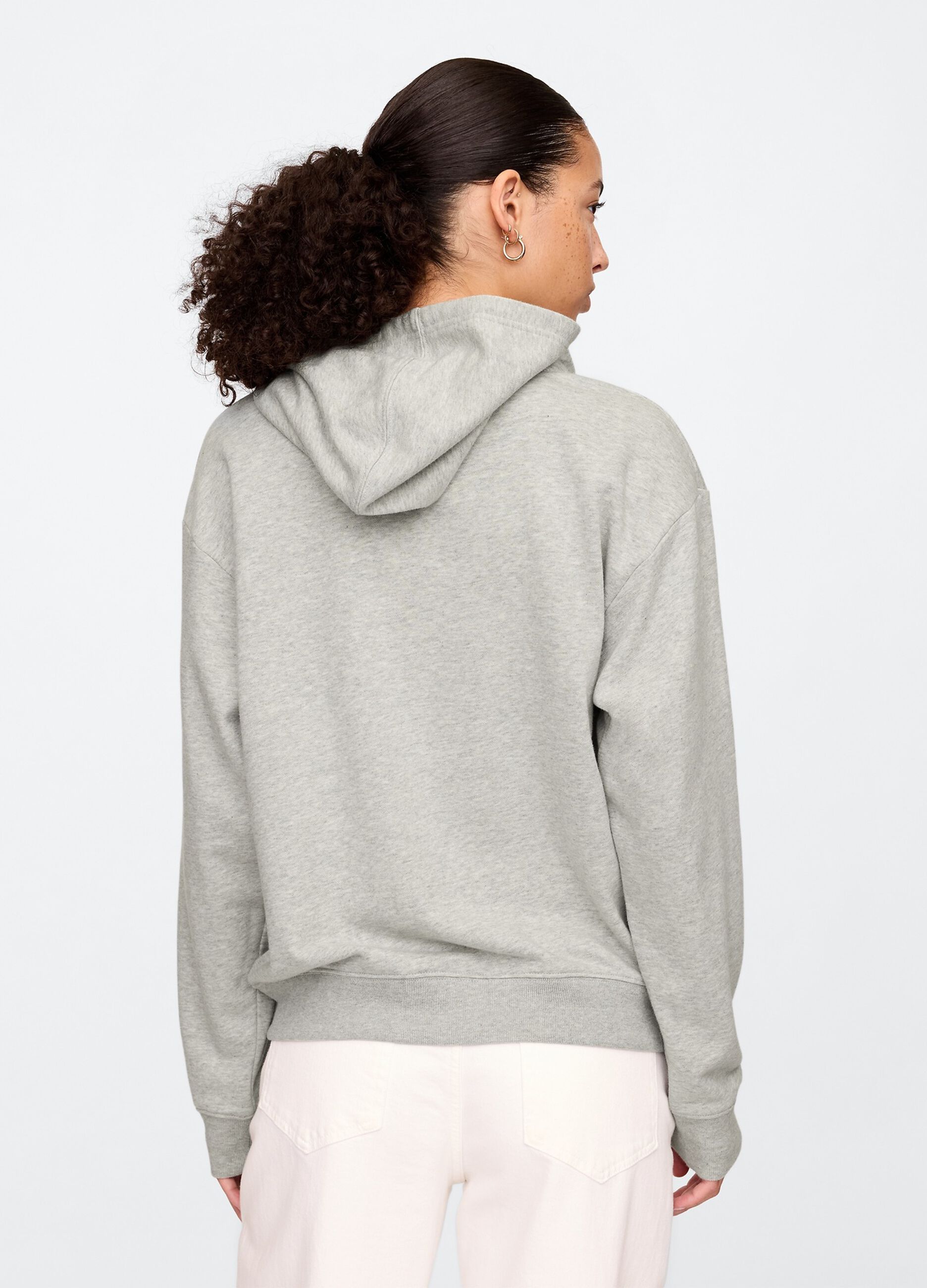Grey hoodie with GAP logo