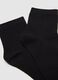 Multipack set of black cotton blend stretch socks_2