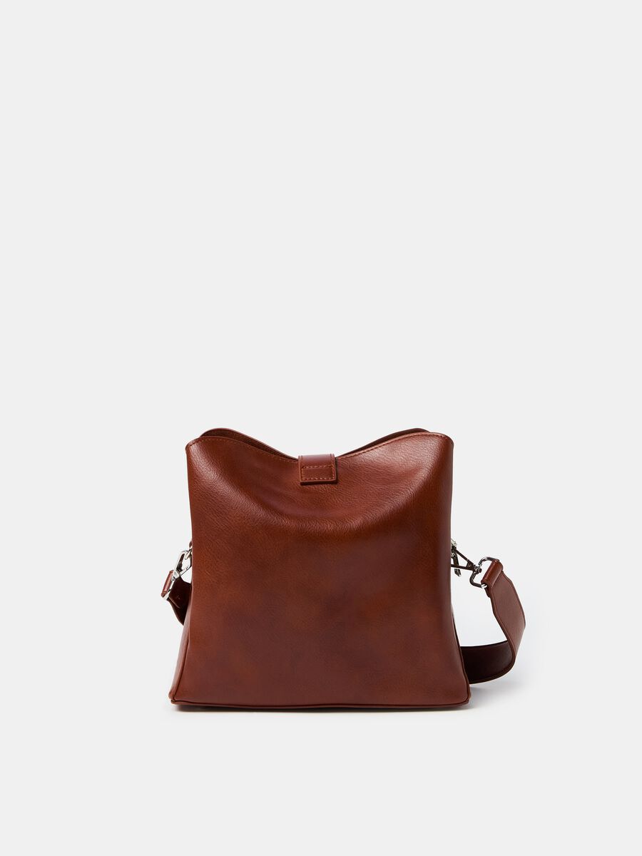 Borsa a secchiello con tasche esterne_1