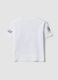 Kids' oversized pure white cotton t-shirt with Spider-Man_1