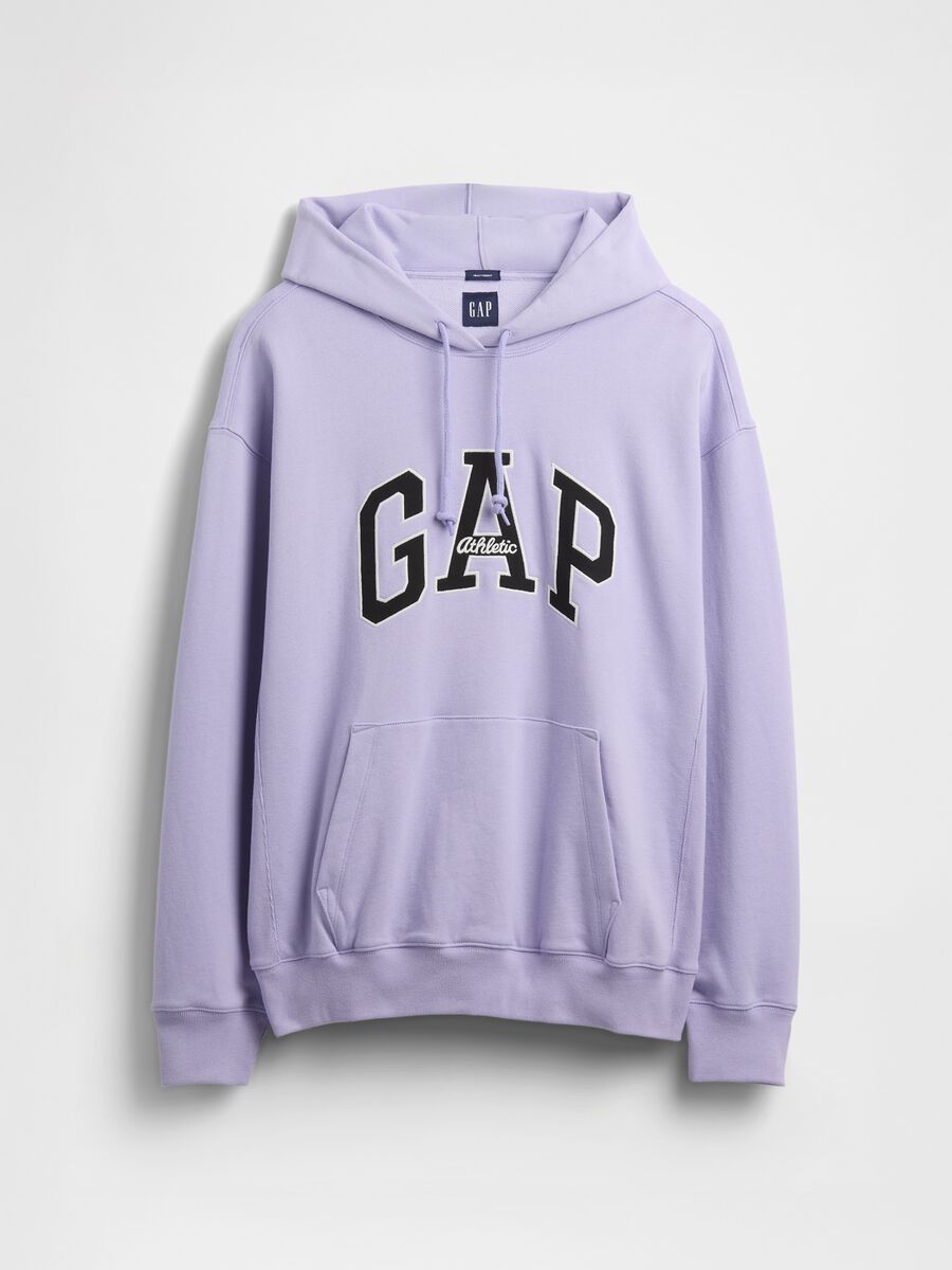 Purple Hooded Sweatshirt GAP_4
