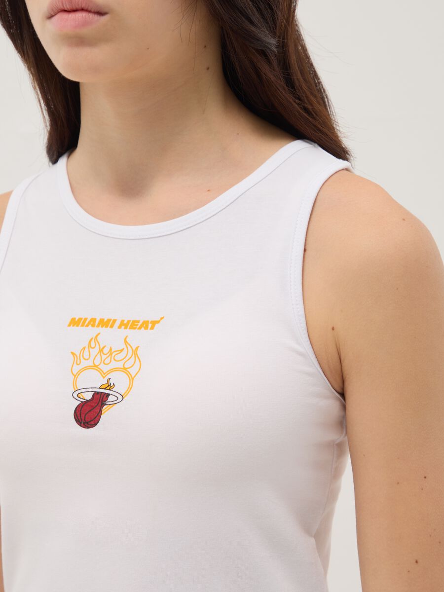 White stretch cotton tank top_2