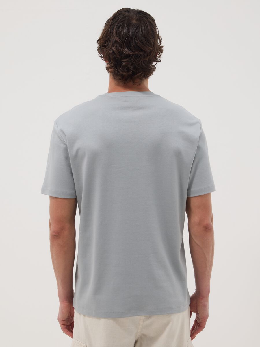 Light Blue Pure Cotton T-shirt_3