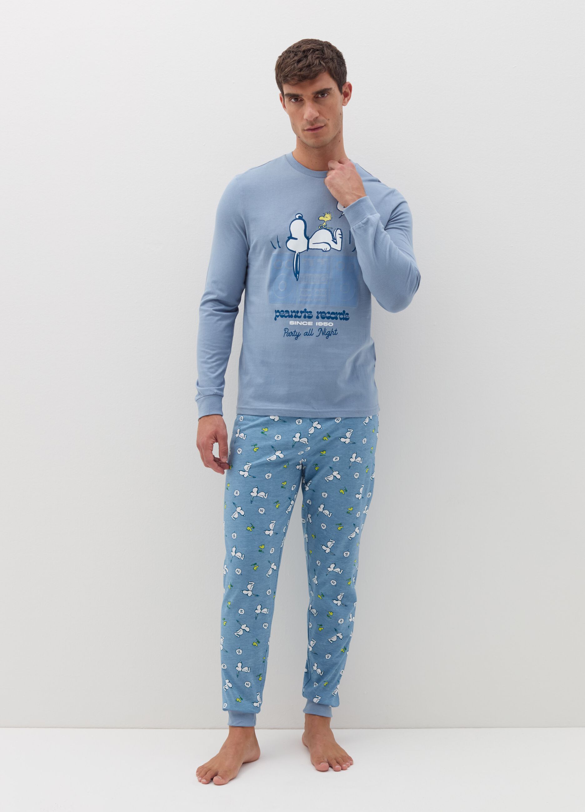 Pigiama uomo snoopy cheap