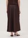 Brown satin maxi skirt with elasticated waistband_3