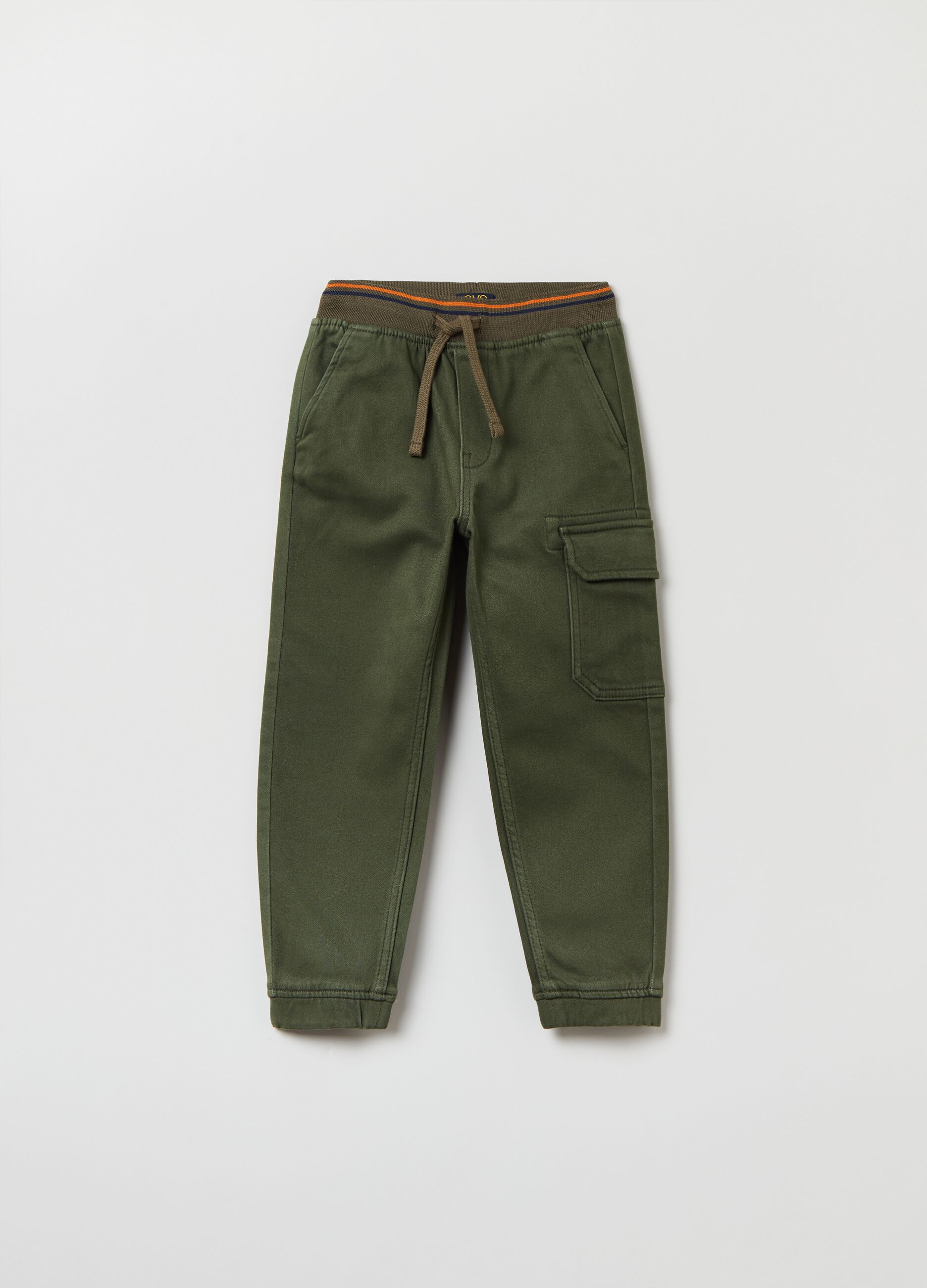 Joggers comfort fit con coulisse_0