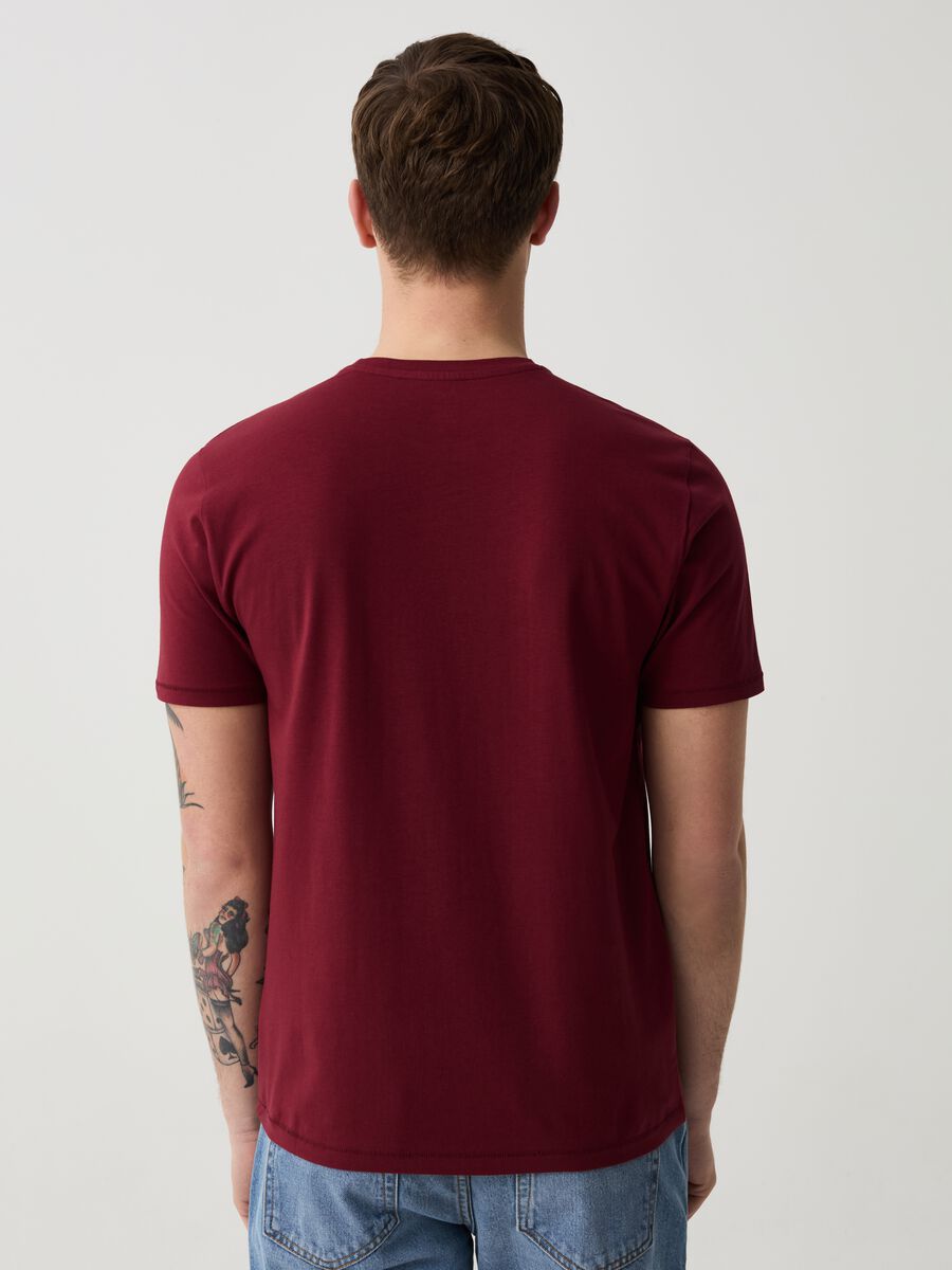 T-shirt slim fit in cotone bio stretch_2