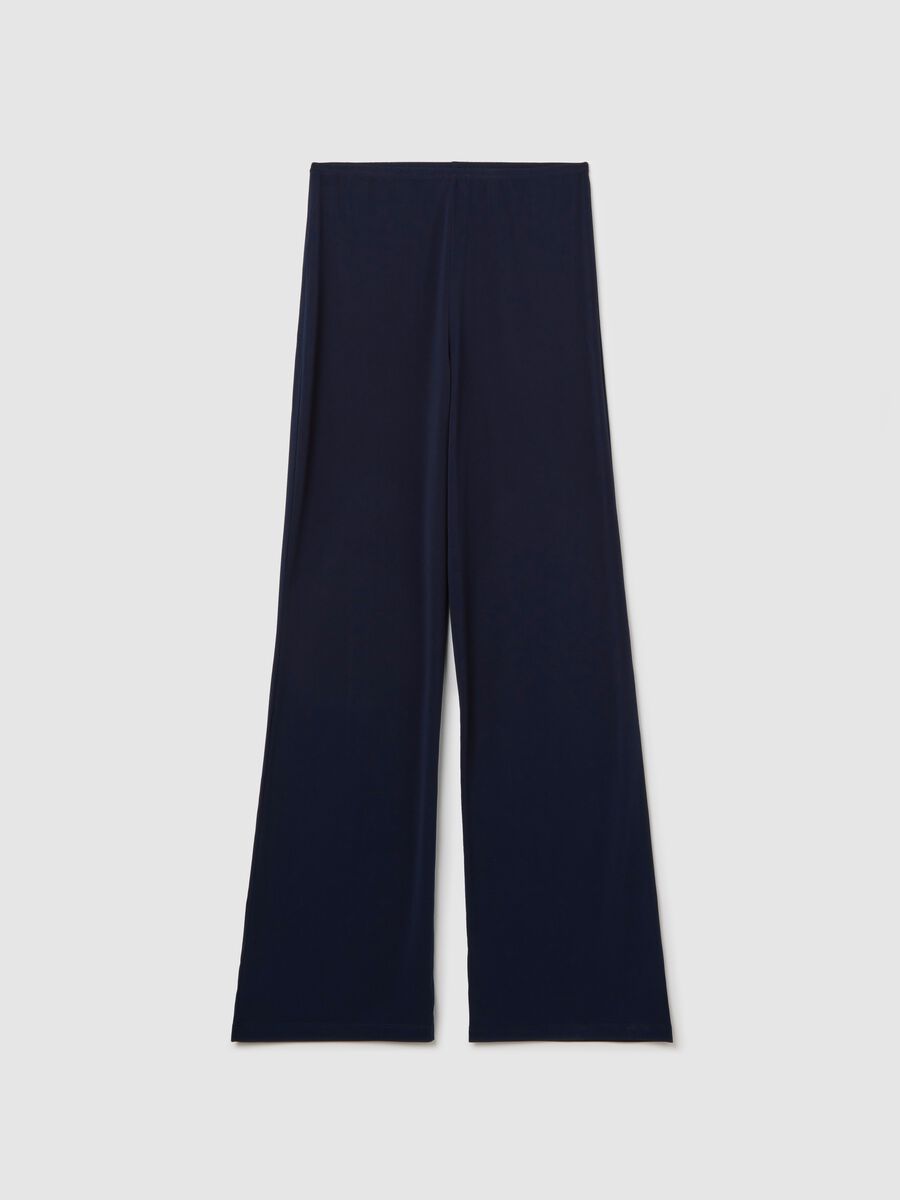 Solid colour maternity trousers_4