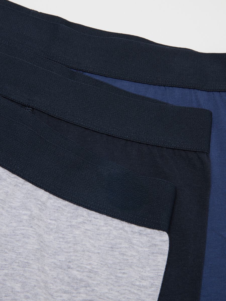 Multipack of multicolour cotton stretch regular fit boxers_5