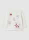 White pure cotton baby top regular fit_0