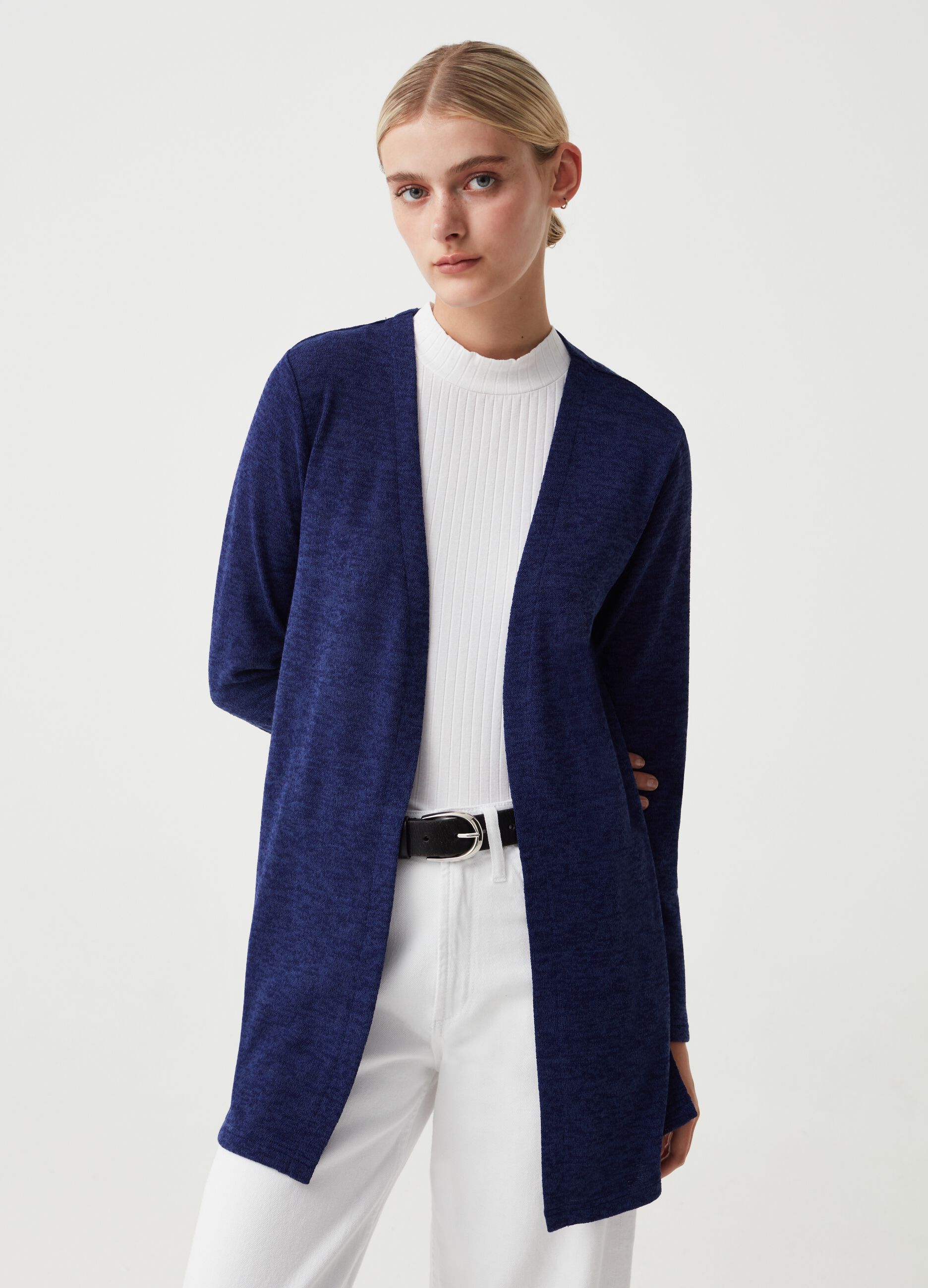 Cardigan lungo aperto_1