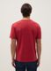 Regular Fit Red Pure Cotton T-shirt_2