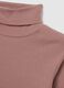 Regular fit pink cotton-blend turtleneck_5