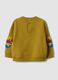 Ecru crew-neck sweatshirt in pure organic cotton_1