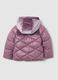 Purple padded jacket for girls_1