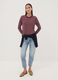 T-shirt multicolor in puro cotone a righe con girocollo regular fit_1