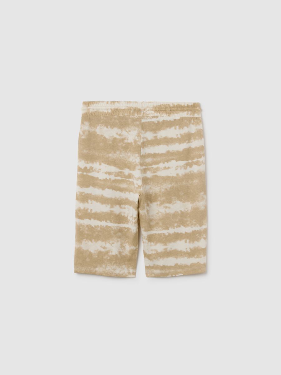 Pantaloncini da ragazzo in puro cotone multicolor regular fit_4