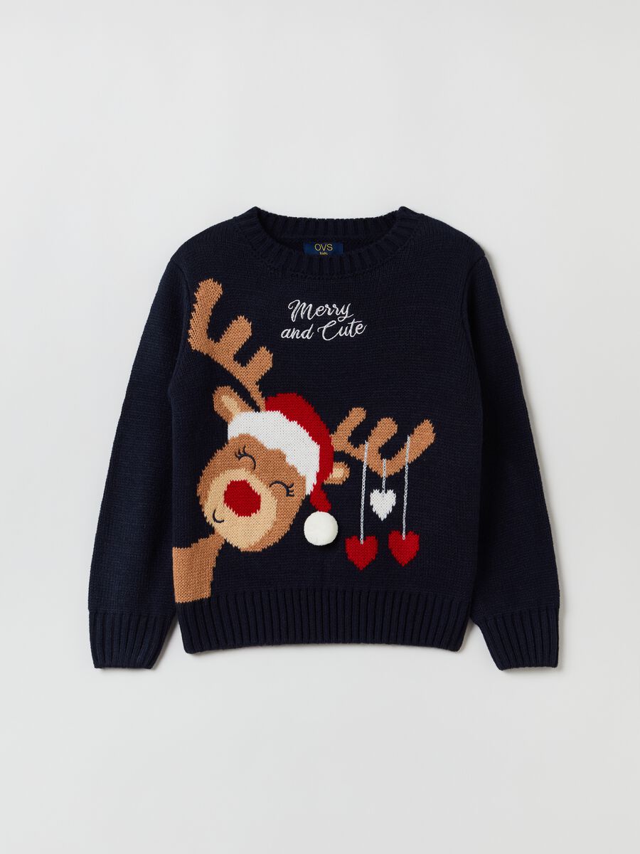 Christmas Jumper con disegno jacquard_0