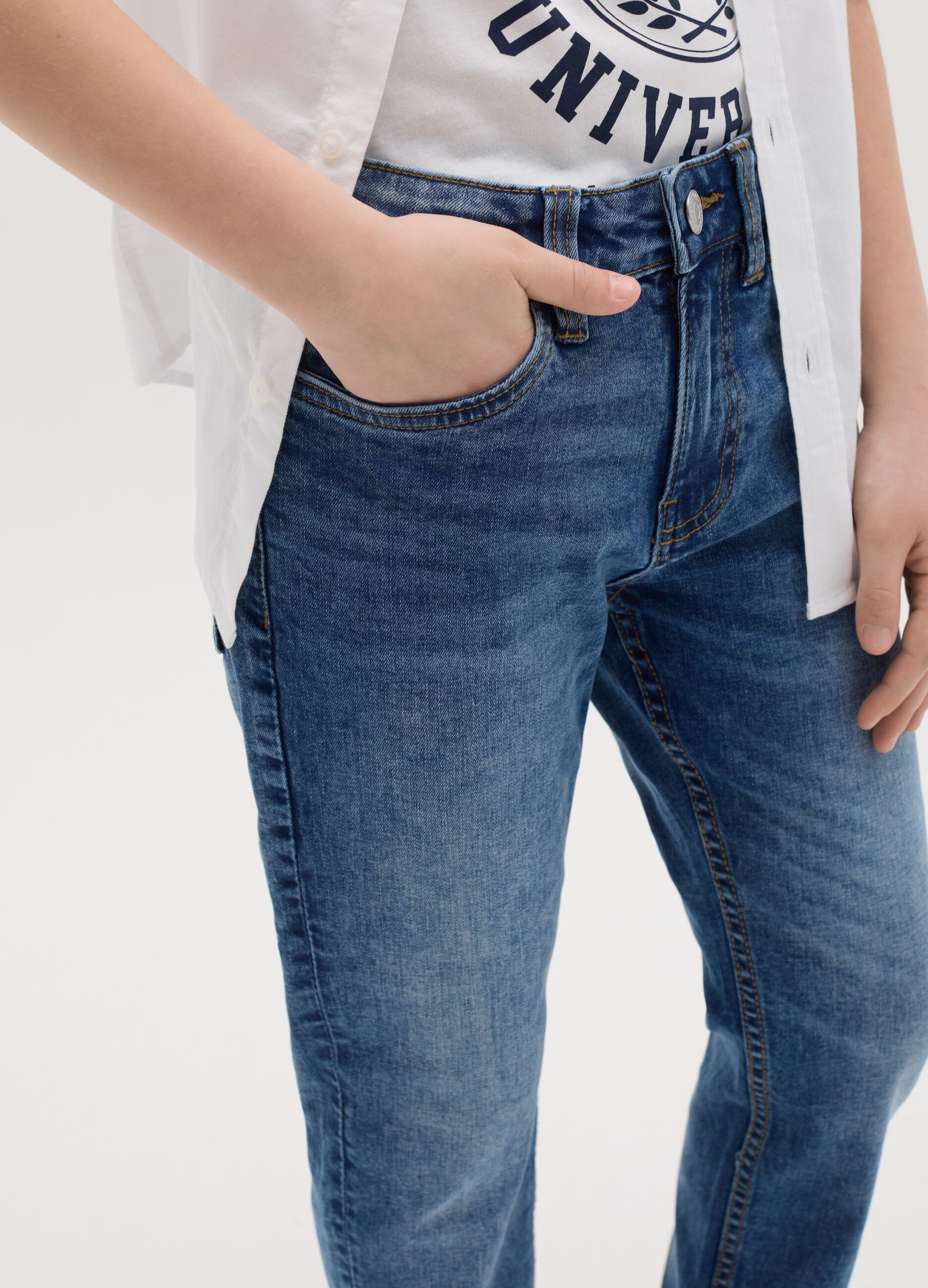 Jeans slim fit cinque tasche