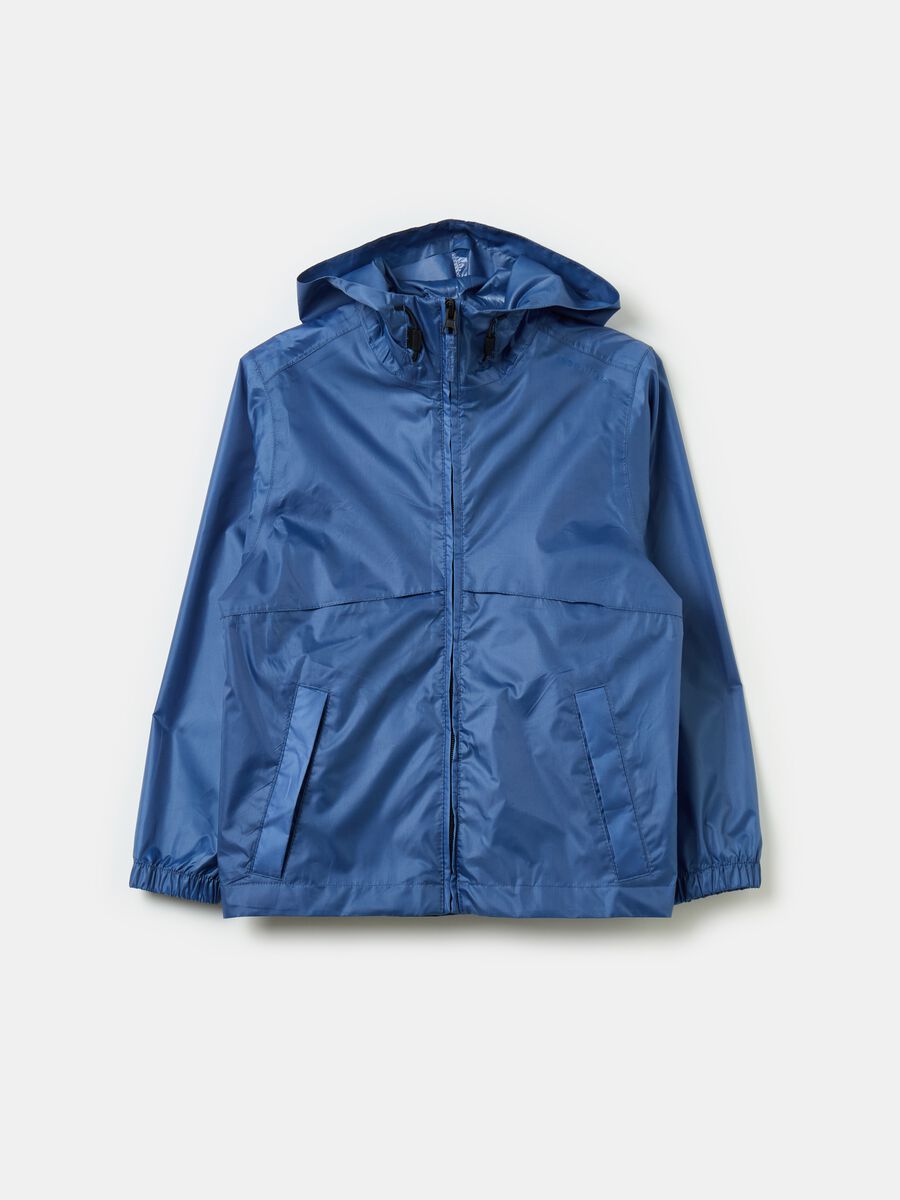 Essential waterproof jacket with hood_3