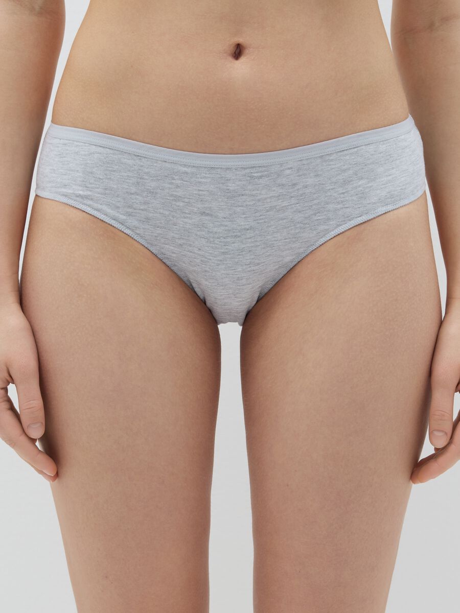 Five-pack briefs with pattern_1