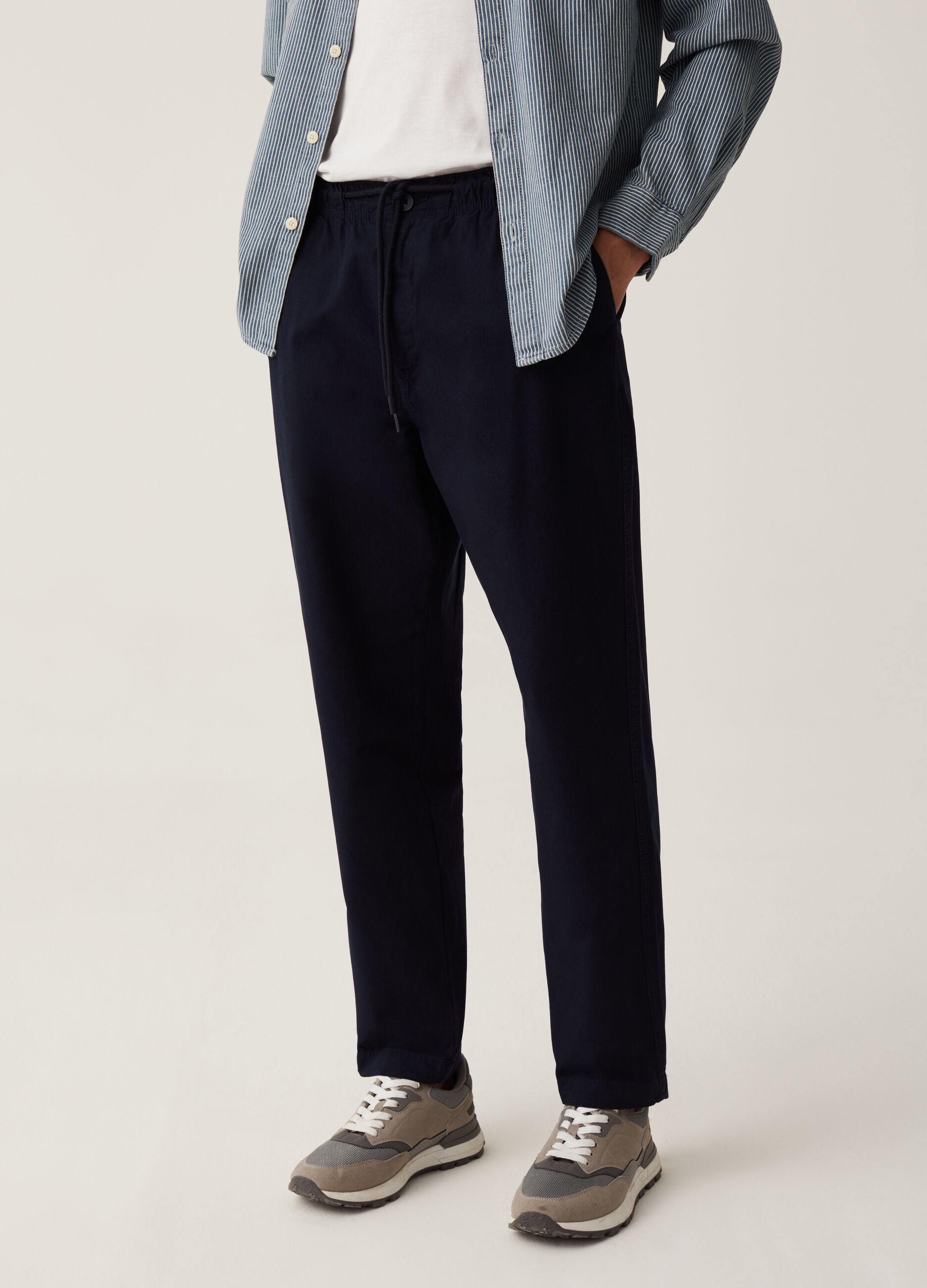 Joggers in cotone ripstop Grand&Hills_1