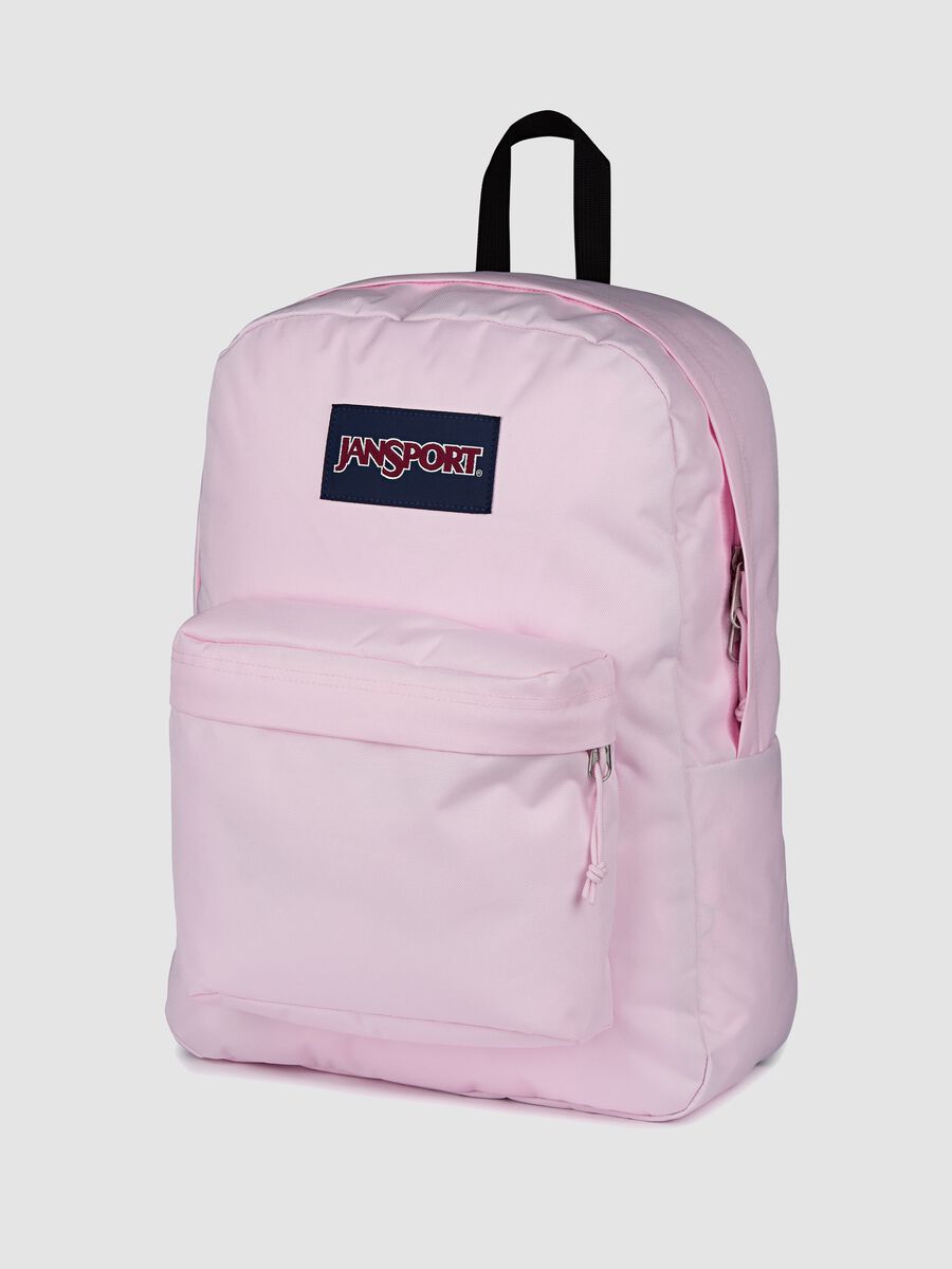 Zaino rosa con tasca frontale_2