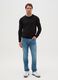 Slim fit blue denim jeans_0