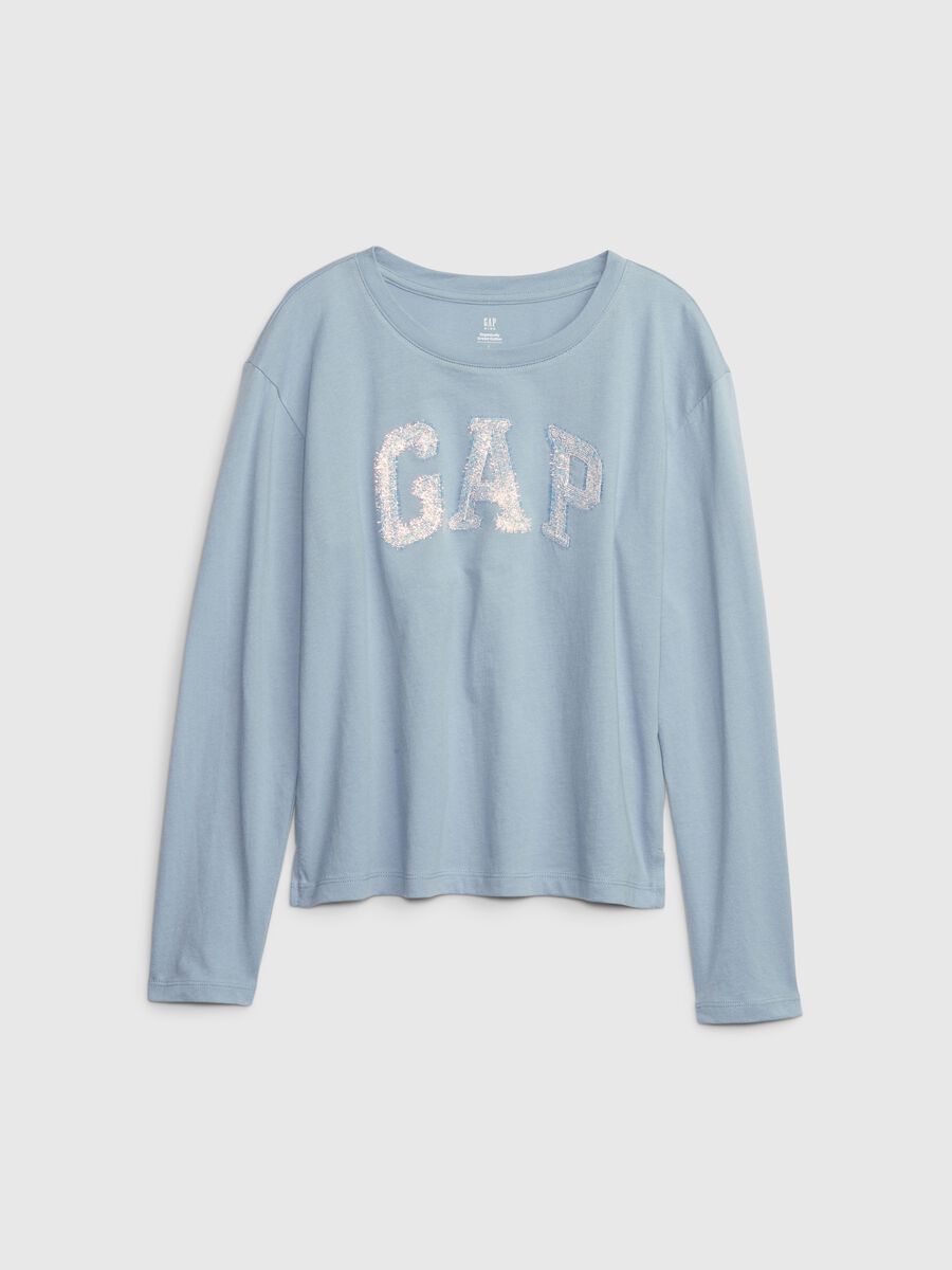 T-shirt maniche lunghe in cotone bio_2