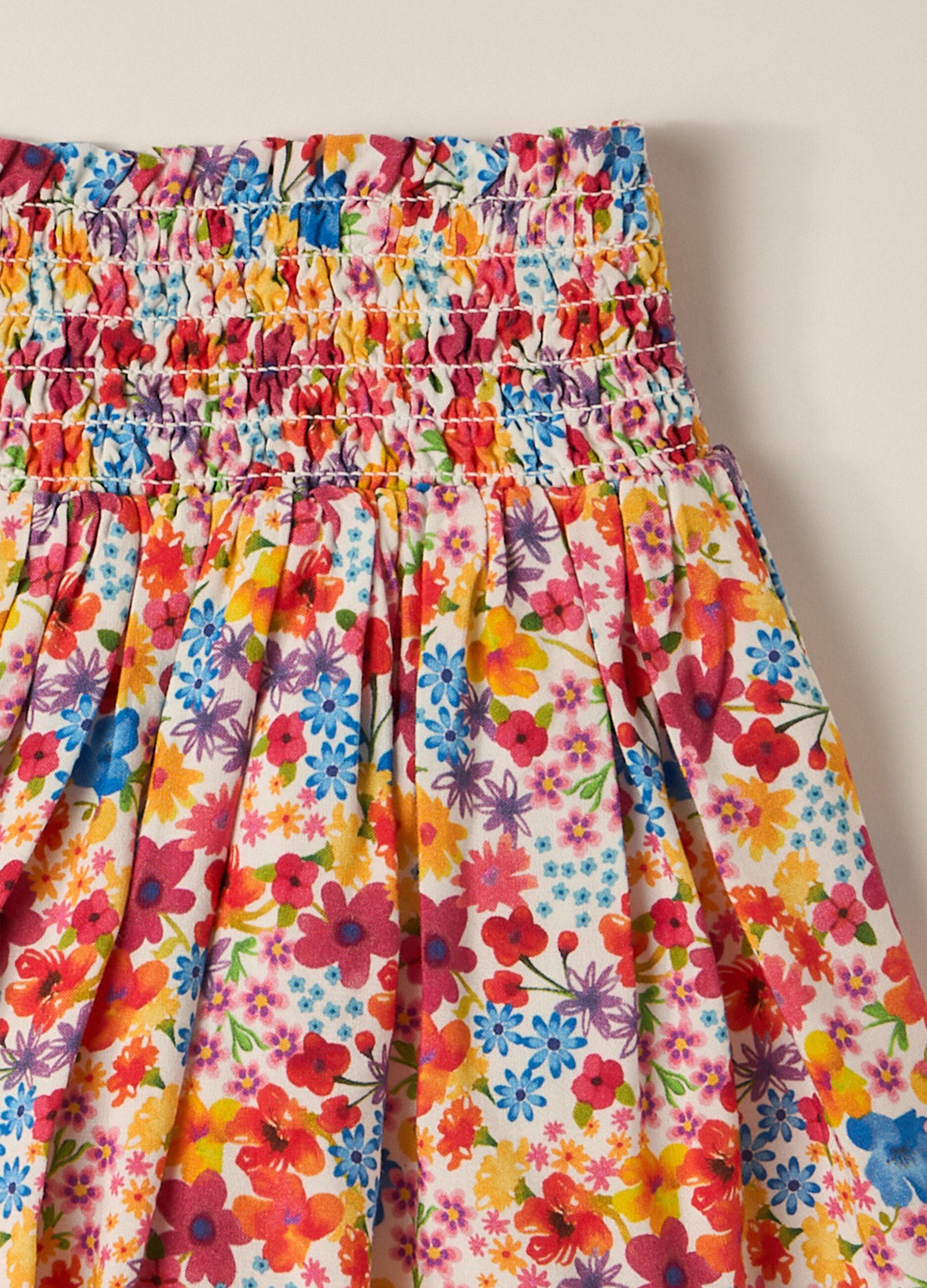 Baby floral viscose skirt IANA