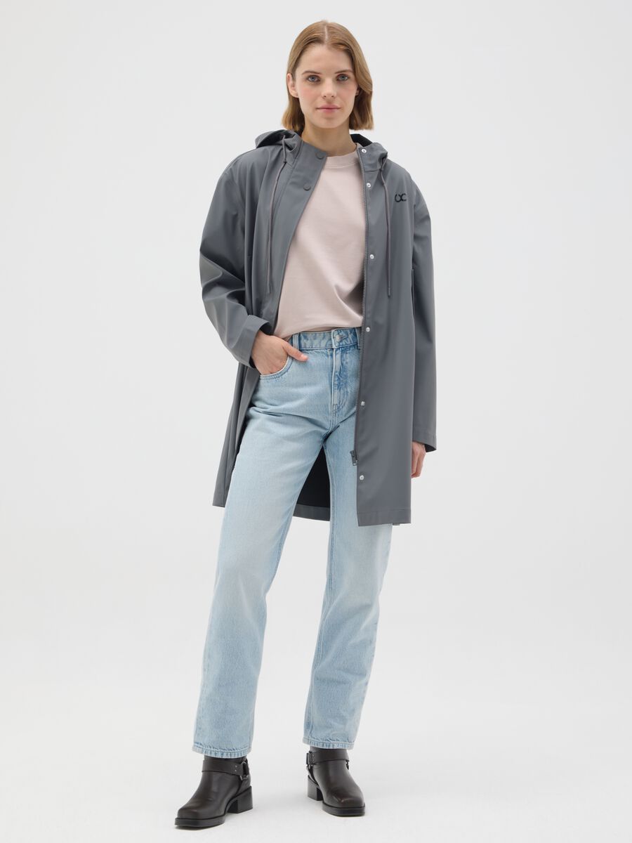 Grey Regular Fit Jacket_2