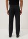 Black regular-fit chino trousers_2