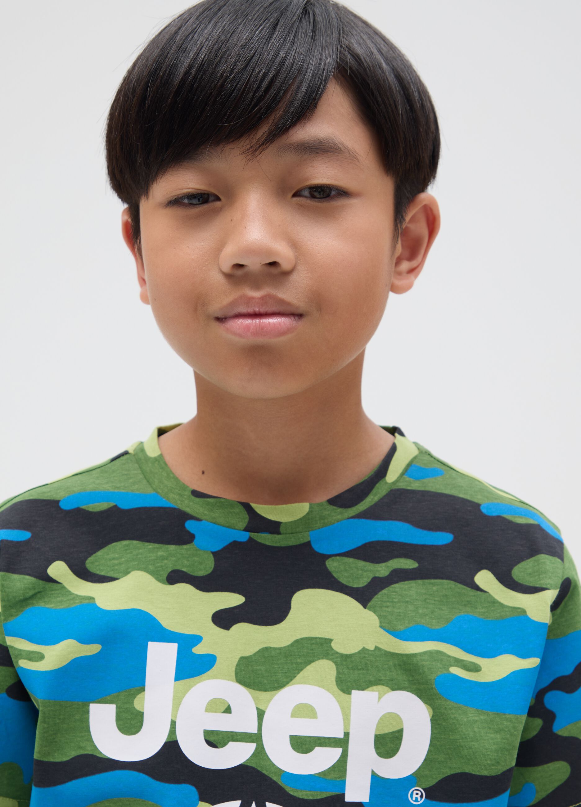 Children's multicolour pure cotton regular fit T-shirt