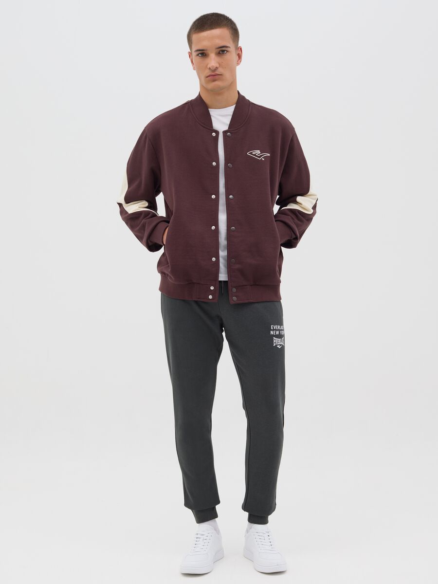 Slim-fit joggers with drawstring and logo print_0