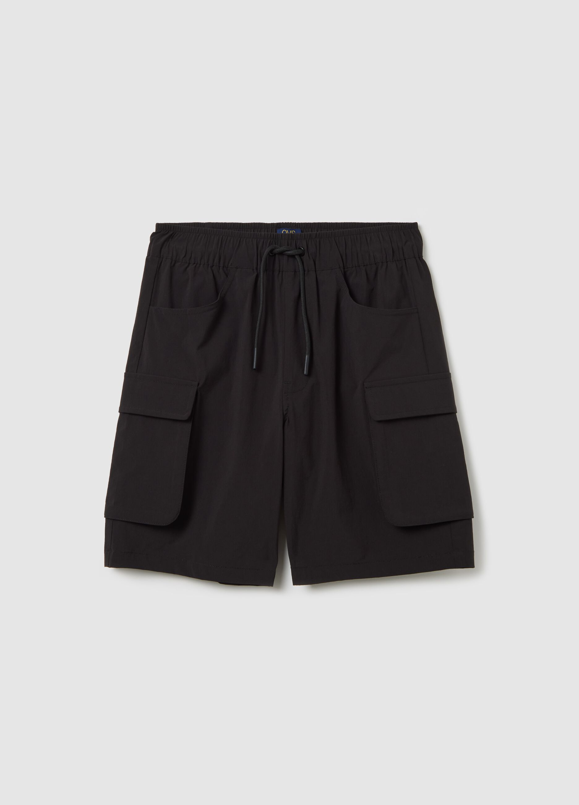 ALTAVIA WITH DEBORAH COMPAGNONI cargo Bermuda shorts with drawstring