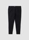 Jeggings neri skinny in cotone e viscosa elasticizzata_0