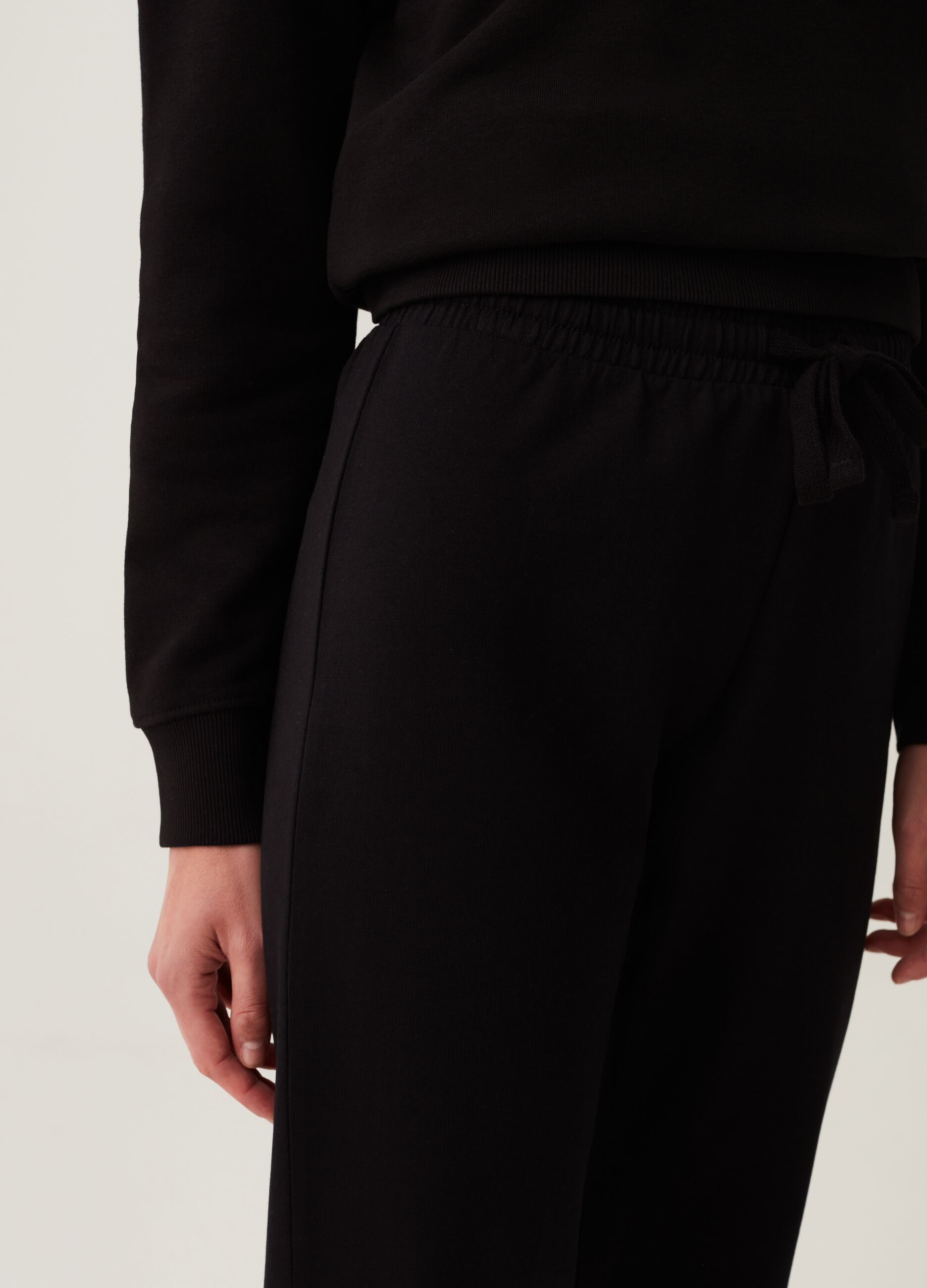 Joggers in French Terry con coulisse