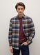 Multicoloured checked pure cotton regular fit shirt_1