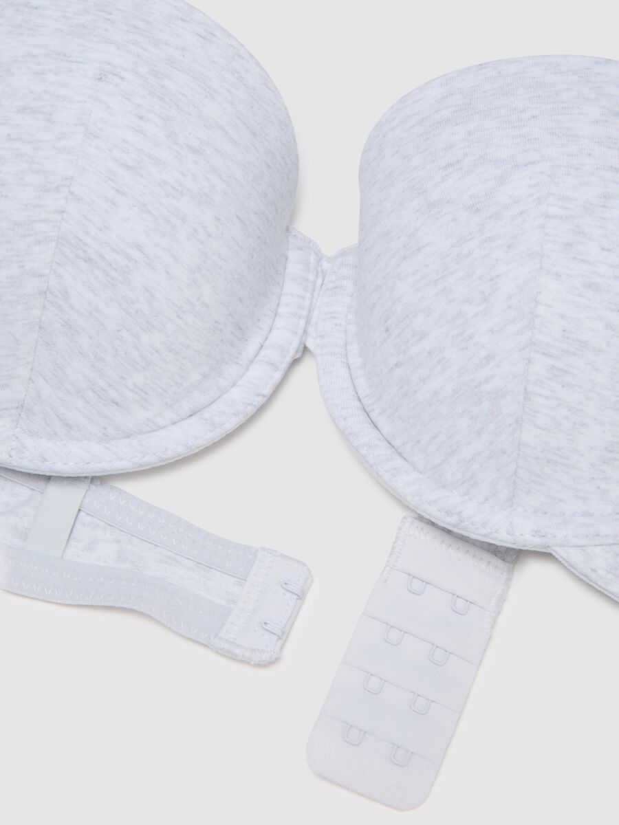 Stretch grey cotton bra_5