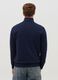 Full-zip sweatshirt in French terry with high neck_2